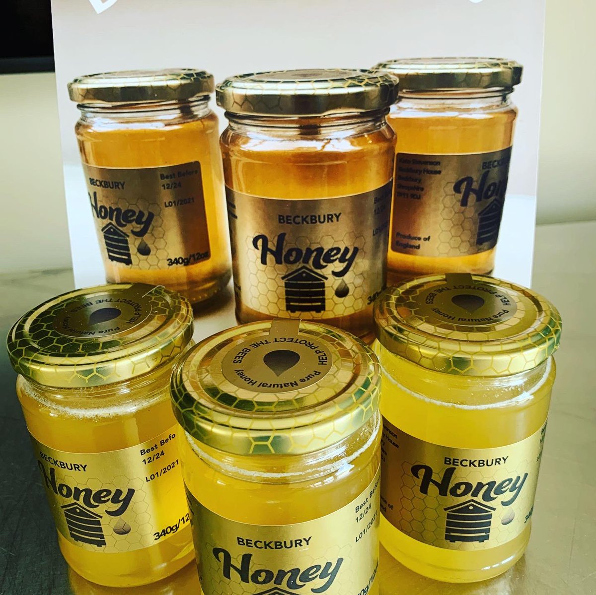 We are proud to stock Beckbury Raw Honey 🍯🐝 produced in our village by #BeeKeepers Kate and Simon Stevenson who are passionate about the well-being of their 🐝 #bees #honey #Beckbury #Shropshire #TheBeckburyKitchen #cookwithhoney