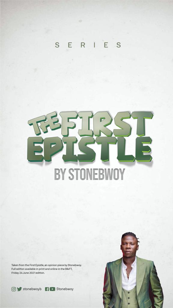 stonebwoy's tweet photo. ...We Shall Speak To Power in the Language They Understand,
Without any disrespectful intent.
The First Epistle..
#WeRefuseToDiePoor
#BetterMustCome
#FixTheIndustry
#LongLiveGhanaMusic https://t.co/zcIHwvGmp2
