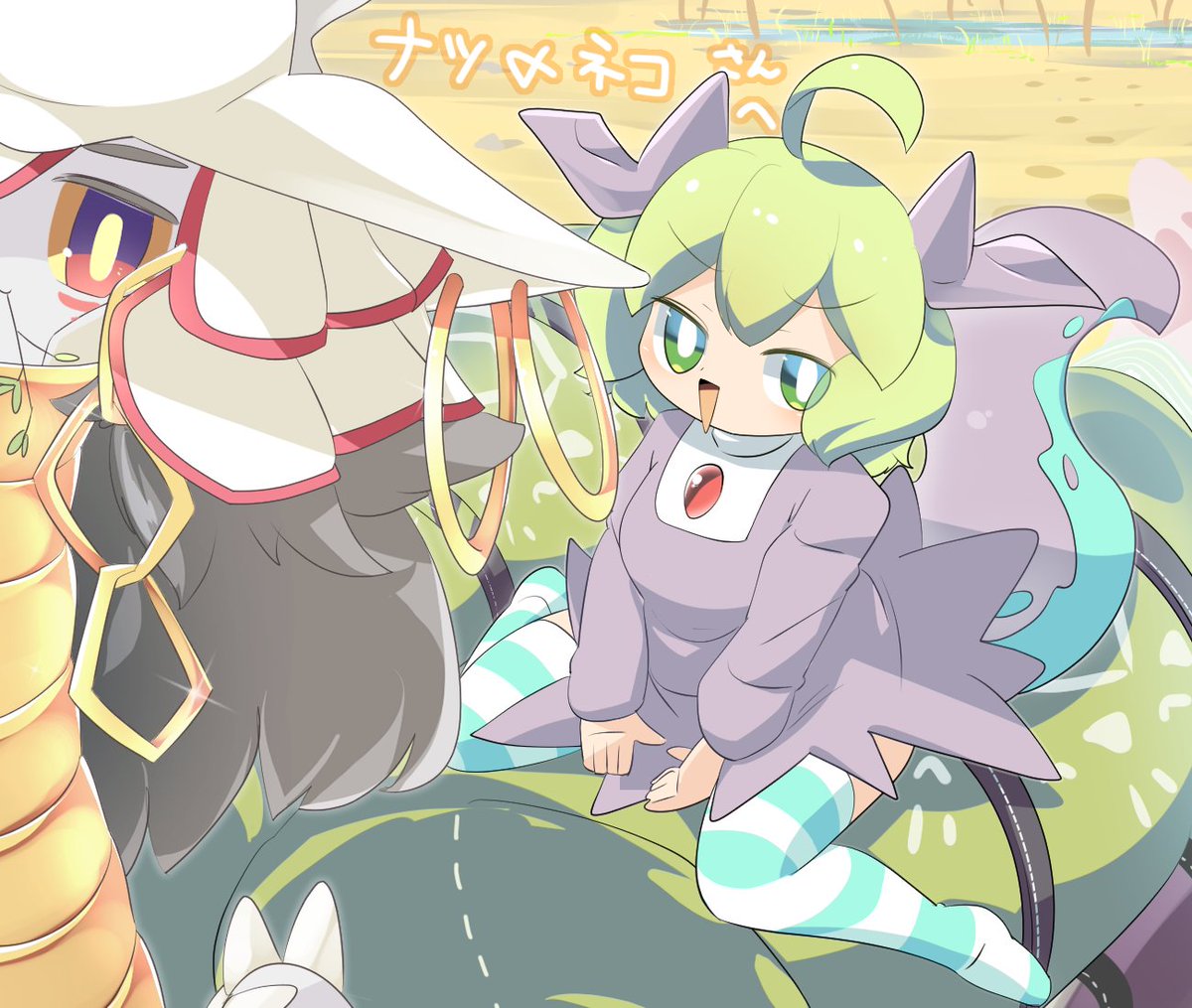 ナツ〆ネコさん(@MENEKO_TMY)のシッポちゃんだ!! 