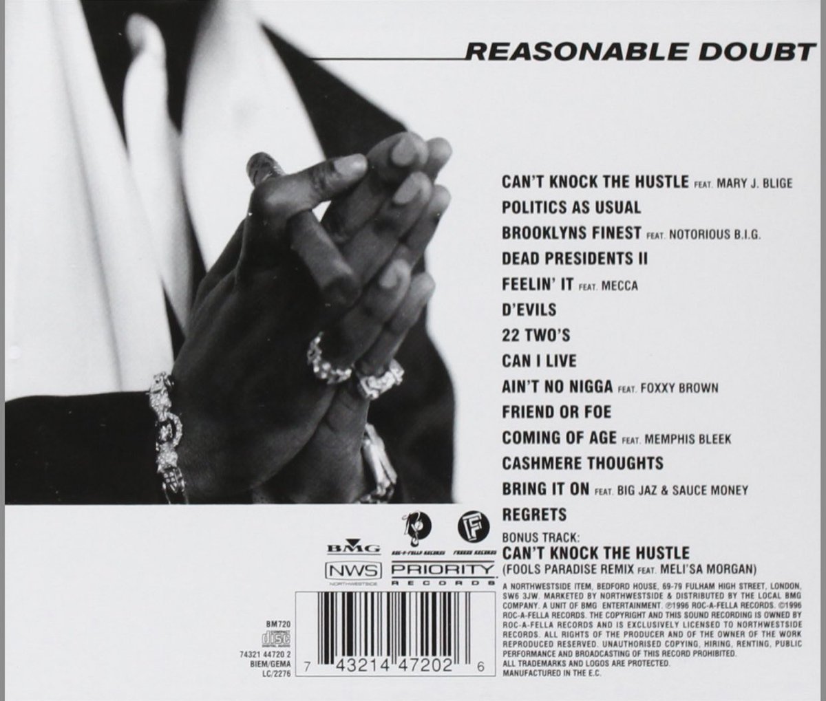 jay z albums reasonable doubt