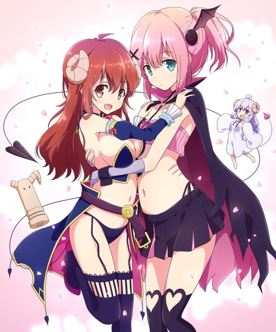 百合の日シャミ桃 #百合の日 