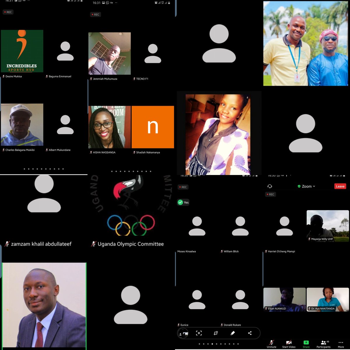 Happening right now 
Olympic Day Online session

Theme: Stronger Together. 

#OlympicDay2021