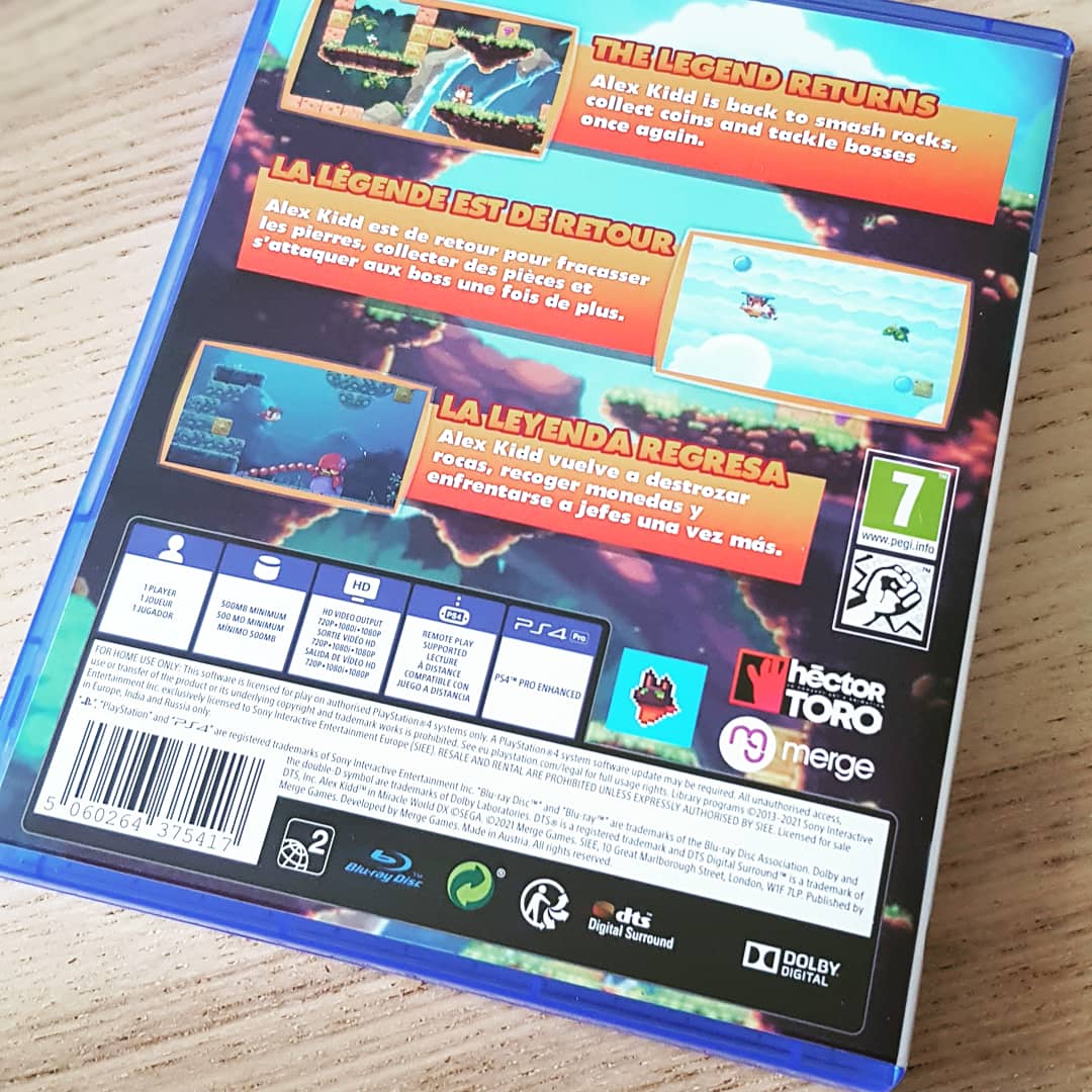 Zorotek1's tweet image. Le voilà 😁👍 #AlexKiddInMiracleWorldDX #mastersystemII #nostalgie