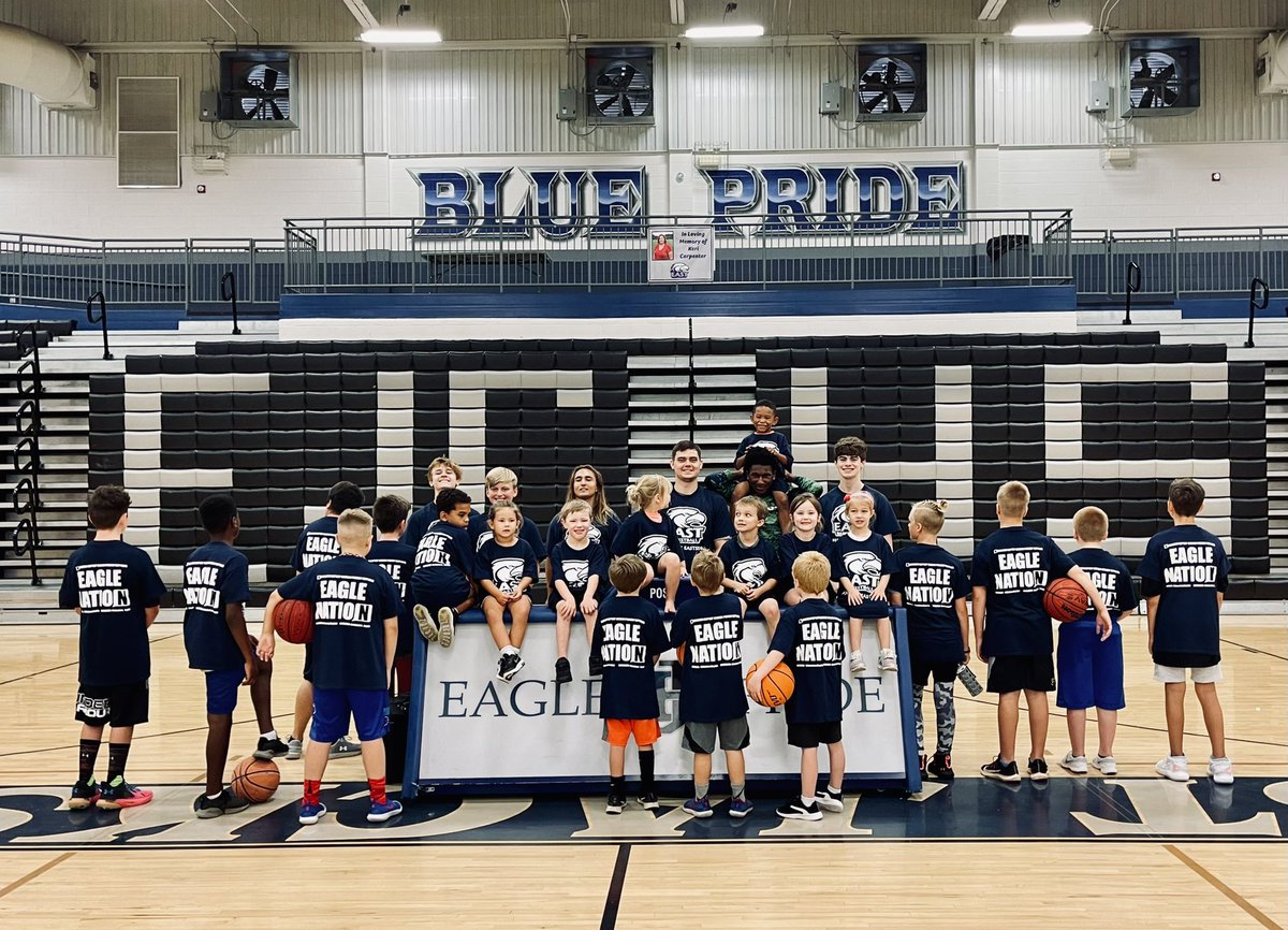 What a great two days of camp! Always fun to see the little ones excited about the game and being an Eagle! Our players loved and led them well! Thanks to <a href="/donrussellbrown/">Russ Brown</a> and <a href="/TheGroveFamily/">The Grove</a> for helping sponsor our camp! #ForTheEastside