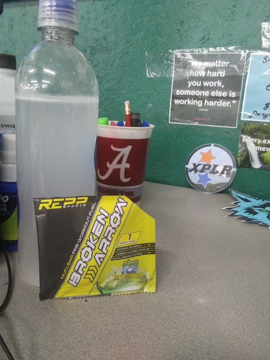DeathCod25's tweet image. Nothing like starting your morning with broken arrow. When your out of #Razeenergy you gotta use of #Reppsports products. So broken arrow let me tell you a little bit about it. Frist off caffeine 350mg whoa. Skin doesn't get tingly and itchy. Pumps are great. No Crash no sugar.