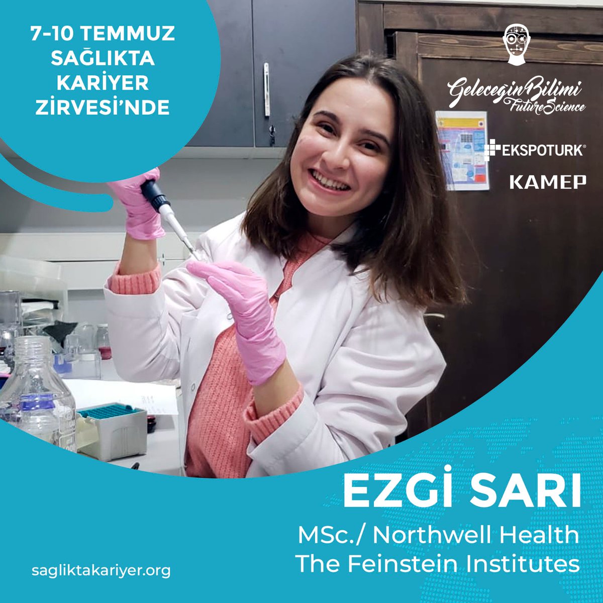 Lisansı İst. Üni. #Biyoloji, yüksek lisansı #MolekülerBiyoloji'de sigara nedenli #akciğer hastalıklarının moleküler mekanizması üzerine yaptı.Şu an #NorthwellHealth'de #pulmonerfibroz üzerine çalışıyor. Ezgi Sarı, #Sağlıkta Kariyer Zirvesinde... #başarı

👉sagliktakariyer.org