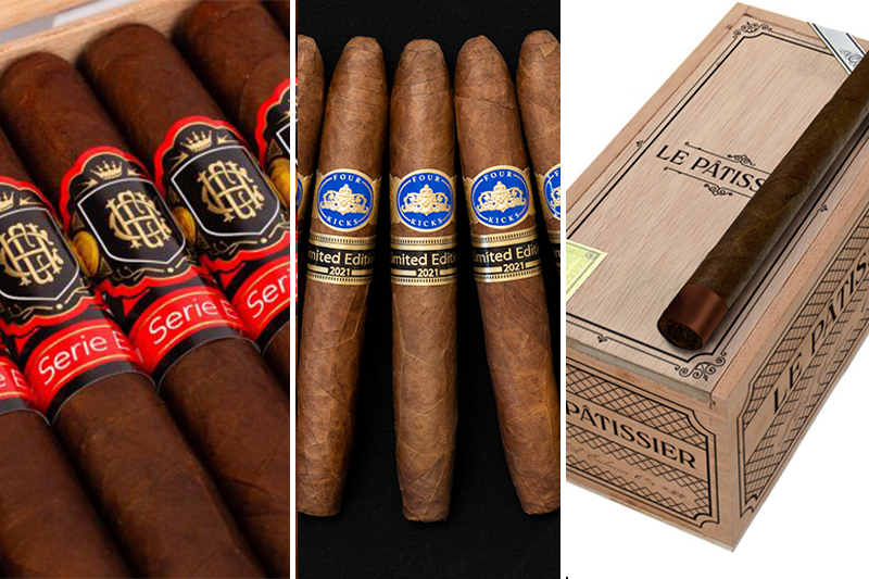 Get all the details on <a href="/TheCrownedHeads/">Jon Huber</a> upcoming releases CHC Serie E, Le Pâtissier and LE Four Kicks. DETAILS: cigarsandleisure.com/crowned-heads-… #cigars