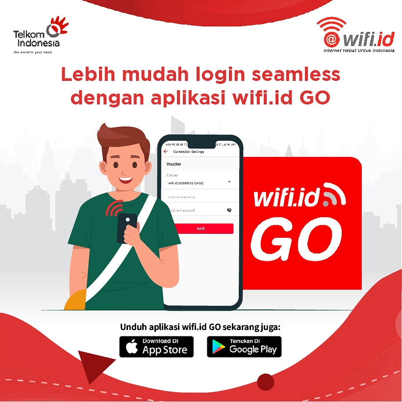 wifi_id's tweet photo. Meskipun bisa autoconnect setiap mau login seamless, jangan lupa gunakan https://t.co/L0hSMEhr0j GO agar akun loginmu tersimpan dengan baik ya.

#wifiid #telkomindonesia #seamless #seamlesswifiid #wifiidgo https://t.co/otymqZYXBe