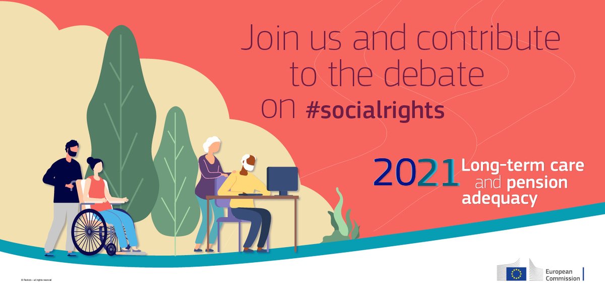 📣Save the Date: Have you heard about the upcoming  Long-term Care and Pension Adequacy Conference?

Join us and contribute to the debate on #SocialRights &amp; #PensionsLTC21:

📅 12 &amp; 13 July 2021
👉 Register now: eu.eventscloud.com/website/5045/h…
