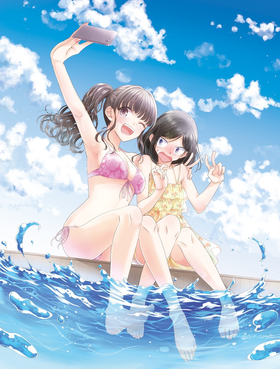 「#百合の日 とのことですべりこみ百合まとめ! 」|アジイチ🀄乙女人狼2巻5/17発売予定🐺のイラスト