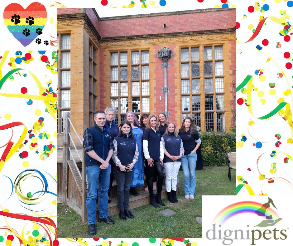 Dignipets's tweet photo. Wow, what a good looking bunch!? ๐
The Dignipets team finally got to meet up and also a chance to say goodbye and hello to staff new and old. ๐ฅฐThank you so much to Melanie for organising such a lovely evening and for the Mount hotel for accommodating us. ๐คฉ #Dignipets #Team https://t.co/gQVMTMIGCR