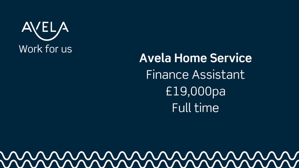 AvelaServices's tweet photo. We're recruiting! As part of the Finance team, you will support the day to day running of the finance operations, providing administration support, conducting weekly time sheet administration and maintaining the invoice register... https://t.co/QcOHLBD6dU https://t.co/zQyW4bisEK