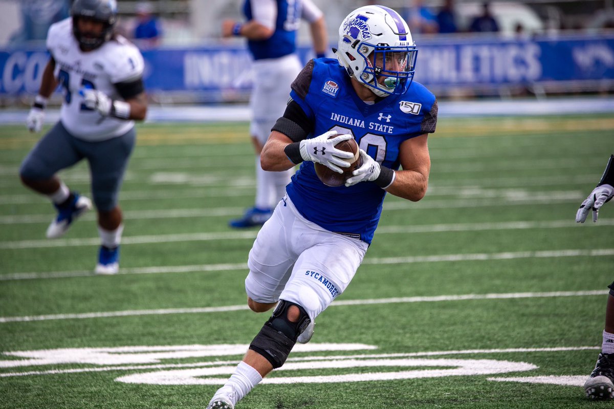 Extremely thankful and humble to have received an offer from Indiana State to play football at the division 1 level. Thank you to <a href="/CoachTylerFunk/">Tyler Funk</a> and <a href="/CmalryMallory/">Curt Mallory</a> for believing in me throughout the recruiting process.