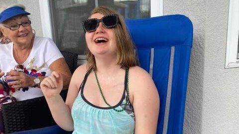 OHChildrens's tweet photo. "Orlando Health Arnold Palmer Hospital for Children is the best hospital we have ever been to. The staff is always excellent and so caring for Breanna. Her doctors have cared for her since she started having seizures 18 years ago." - Breanna's mother. #ArnoldPalmerKids https://t.co/rh37Z8xK35