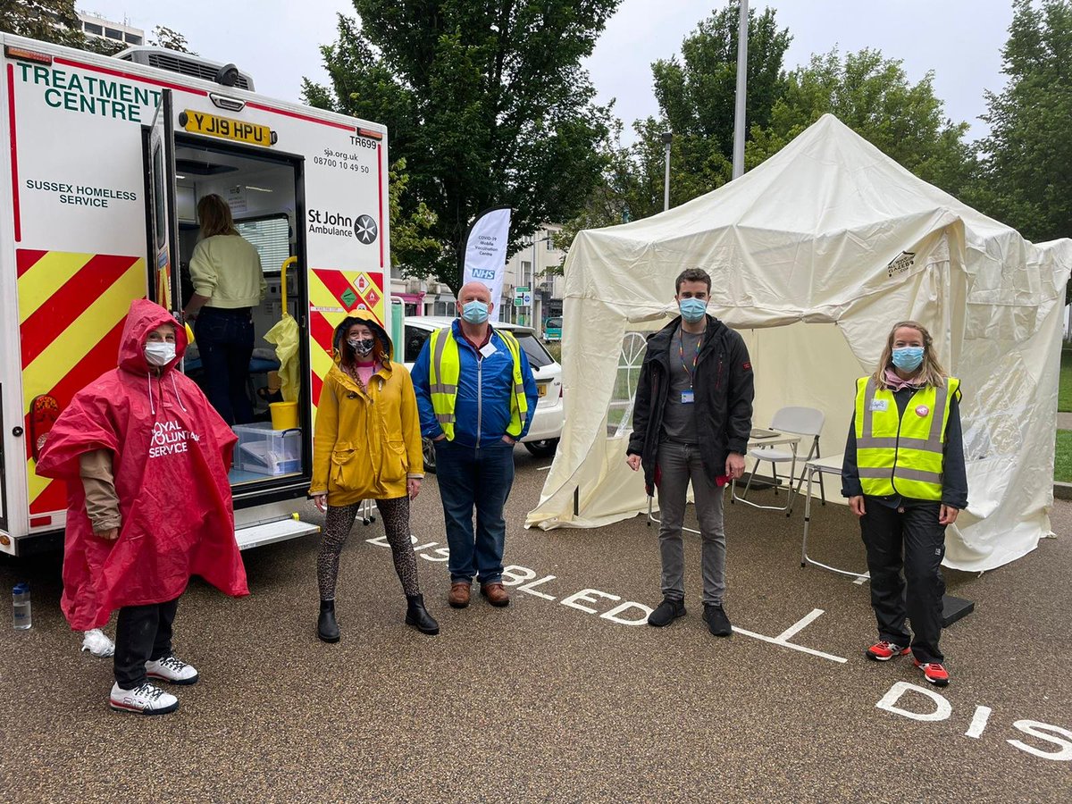 SJA Sussex Homeless Health Service tweet media