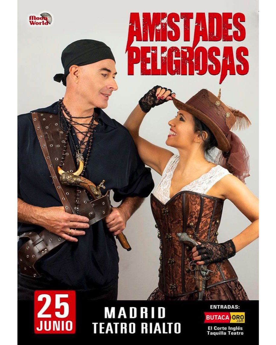 doscondosmyc's tweet photo. Hoy es el día del reencuentro de Amistades Peligrosas. 
Hoy da comienzo su gira #30Aniversario con el que hará un repaso a toda su historia por España y Latinoamérica. 
Entradas a la venta 🎫: 
👉🏼 https://t.co/uUzSkZVhP1
☎️ 91 159 23 16 
#30Años #conciertosenmadrid https://t.co/NrAQIOjuvF