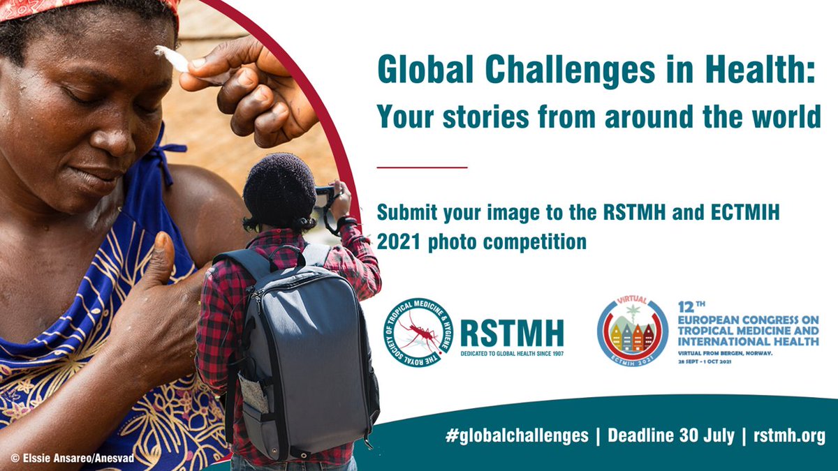 MORE: <a href="/RSTMH/">Royal Society of Tropical Medicine and Hygiene</a> <a href="/ectmih2021/">ECTMIH2021</a> photo competition winner will be the cover of International Health <a href="/OUPAcademic/">Oxford Academic</a>. Top 10 competitors to award ceremony at #ECTMIH2021 30 Sept.
@medofak_uib