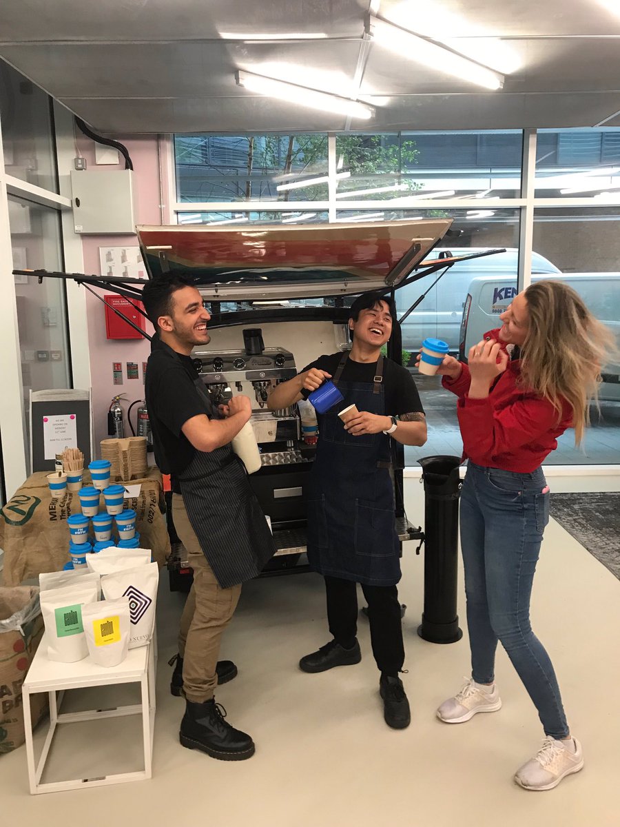 Happy Friday! 🎉 we are really happy to have our new #TukTuk on site open, free coffee all week was amazing! Thank you guys! We keep looking forward to have a coffee each morning at The Light Bulb #WFW #HappyFriday #FridayVibes