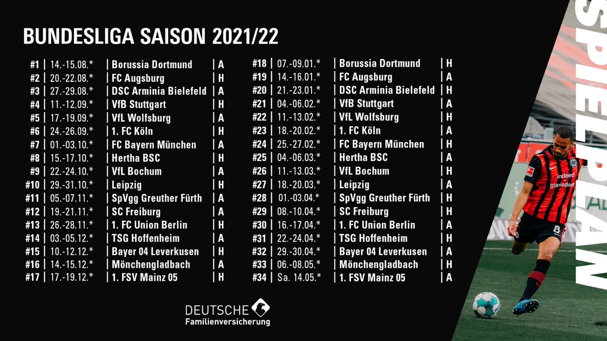 Spielplan Bundesliga 21 22  Tipico Bundesliga 2 Liga Rahmenterminplan