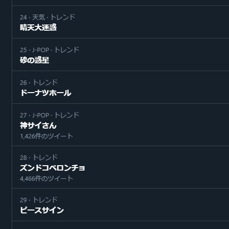 晴天大迷惑 Twitterのトレンド トップツイート Japan 晴天大迷惑 Twitterのトレンド トップツイート Japan