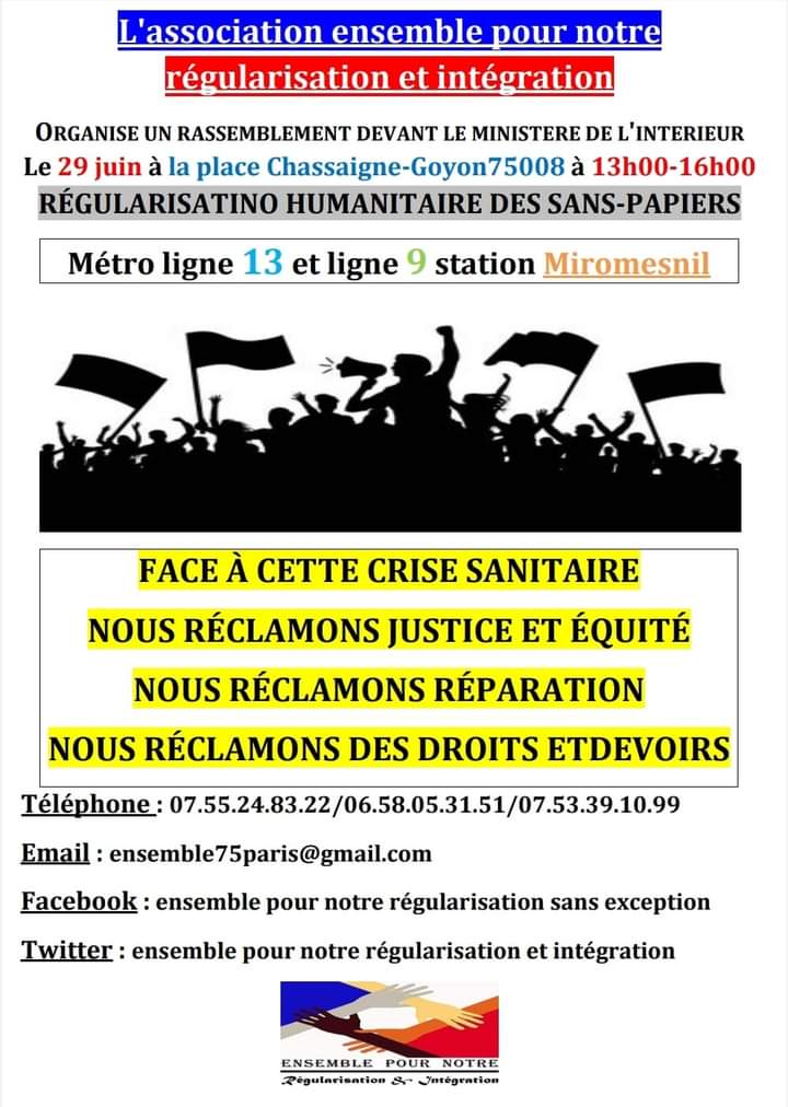 Ensemble pour notre régularisation et intégration tweet media