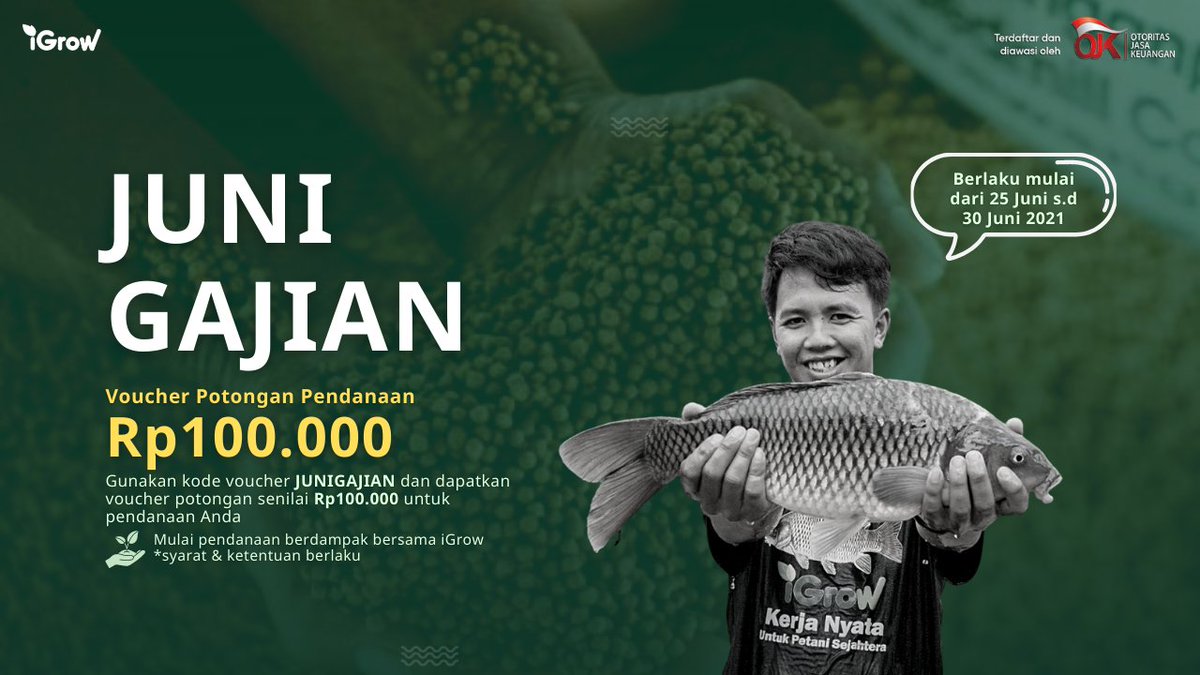 Jangan kelewatan voucher JUNIGAJIAN! dapet potongan pendanaan Rp100rb loh! simak selengkapnya disini
bit.ly/JUNIGAJIAN

#voucher #payday #junigajian