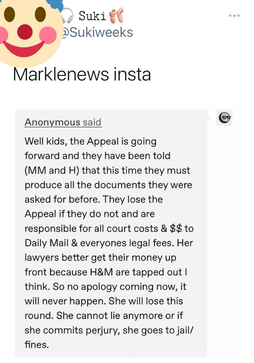 jozzzaphen's tweet photo. I see the #HaterVille are off again.
Someone tell them the trial is far from being in the courthouse 🙄🤣 https://t.co/zqLHE6Lwxy