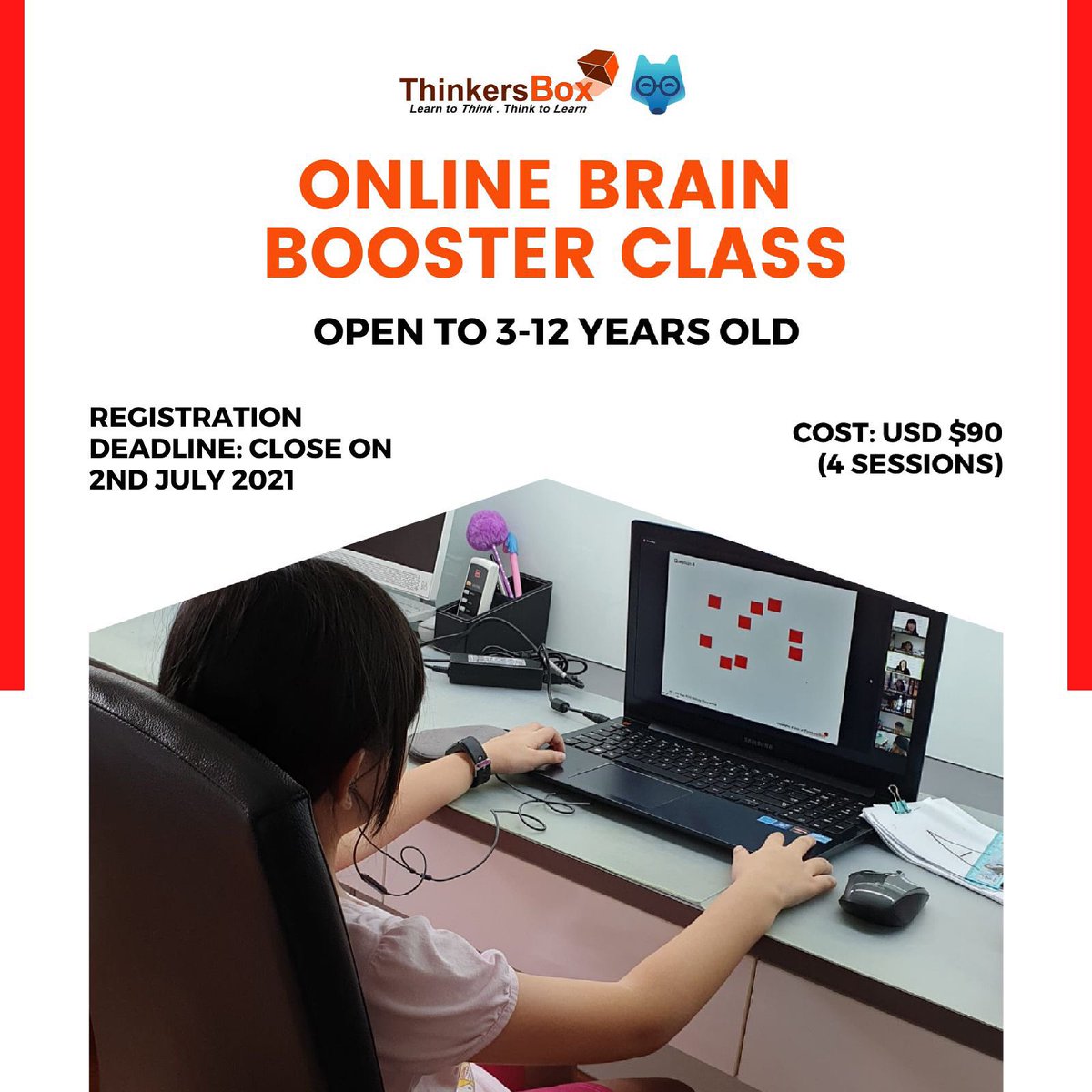 knovo_official's tweet image. ThinkersBox Online Brain Booster Classes are now available for booking on mysavvytutor! 📌
If you are interested, visit bit.ly/Online-Brain-B… to register now!
#ConquerOnlineLearning
#mysavvytutor
#braintraining
#brainpower