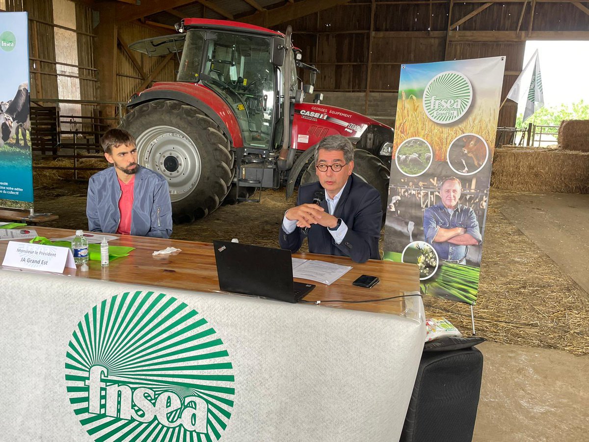 Jean ROTTNER (@jeanrottner) on Twitter photo Très heureux d’avoir exprimé ma vision d’une agriculture de progrès à l’invitation de la #FRSEA et des #JA Grand Est
Seule tête de liste régionale a être présente à ce débat, c’est pour moi le respect que l’on doit au monde agricole.
<a href="/avecRottner2021/">Plus forts ensemble avec Jean Rottner</a> Très heureux d’avoir exprimé ma vision d’une agriculture de progrès à l’invitation de la #FRSEA et des #JA Grand Est
Seule tête de liste régionale a être présente à ce débat, c’est pour moi le respect que l’on doit au monde agricole.
<a href="/avecRottner2021/">Plus forts ensemble avec Jean Rottner</a>