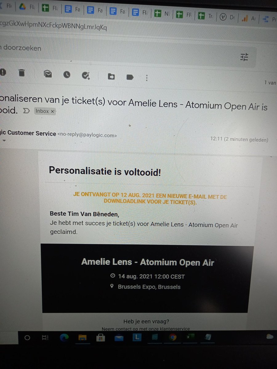 timvanbeneden's tweet photo. See you 14th of august! It's been too long ๐ @AmelieLens #lenske https://t.co/T8liEt5TLe