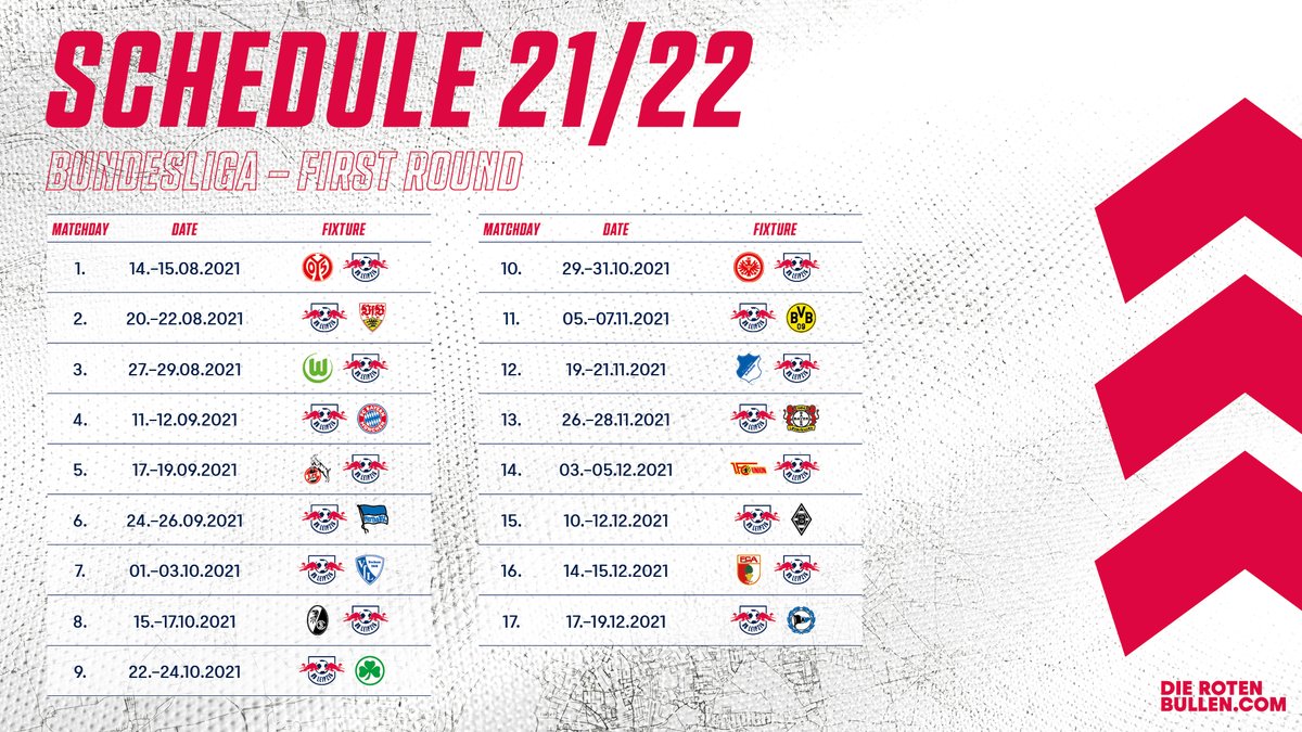 📆 La Bundesliga 21/22 🤩

🔴⚪ #RBLeipzig