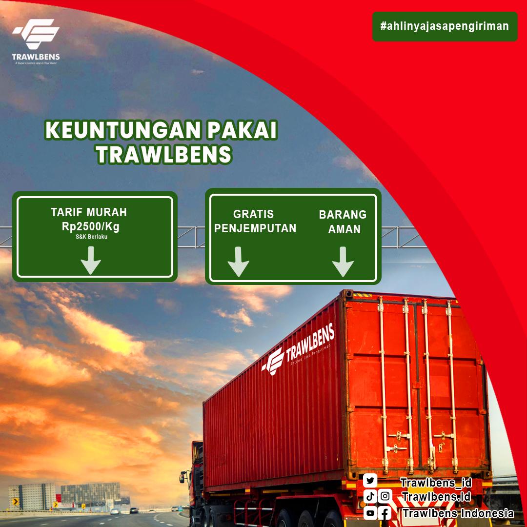 Jalan-jalan virtual menuju keuntungan pakai ahlinya jasa pengiriman yuk! 

Mimin siap deh nyetirin kamu menuju keuntungan yang jadi favorite kamu. Yuk, kirim barang pakai Trawlbens aja! Semakin berat barangnya semakin murah tarifnya 😍🥰
#TrawlbensBikinNyaman
#SiapJalaniHari
