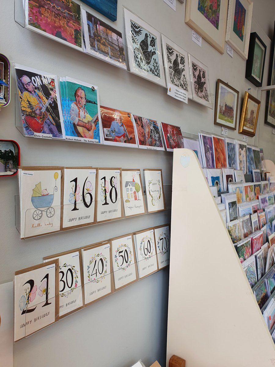 InvisibleyeC's tweet photo. My new handpainted number cards now in stock @thepeoplehive 💛
#elevenseshour @TwickenhamNub @TWmagazines #CraftBizParty #sshuk #watercolour #fridaymorning #birthday @TwickTribune https://t.co/vehDQ2YfAg