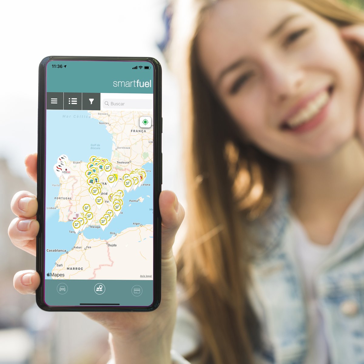 AppSmartFuel's tweet image. ¿A qué se debe la cara de felicidad de Sara? 🤩 ¡Ya ha planificado su ruta en #coche para estas #vacaciones!

🚙 Galicia, País Vasco, Cantabria, Madrid, Valencia, Sevilla, Burgos... 

#Smartfuel te garantiza rapidez y comodidad en tus #repostajes allí donde vayas ⛽🧭