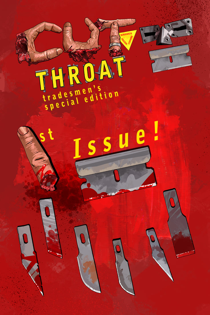 warfras's tweet image. It's here. . . £5 plus postage! 40 pages. Review here: comicscene.org/2021/06/22/com… pm to get your mitts on a copy!