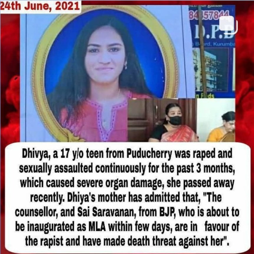 kaajalActress's tweet image. #JusticeforDivya #BJPSupportsRape by supporting Rapists. This has to stop.