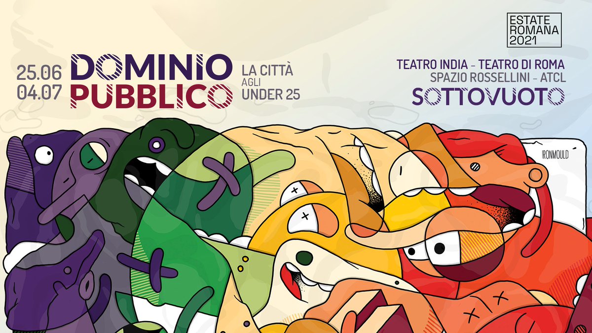 Musica, danza, teatro, performance, mostre, installazioni, cinema e arte digitale per 30 eventi multietnici, fluidi, partecipati e al femminile: è <a href="/DominioPubblico/">Dominio Pubblico</a>, e vi aspetta da oggi allo Spazio Rossellini 
informagiovaniroma.it/cultura-e-spet…