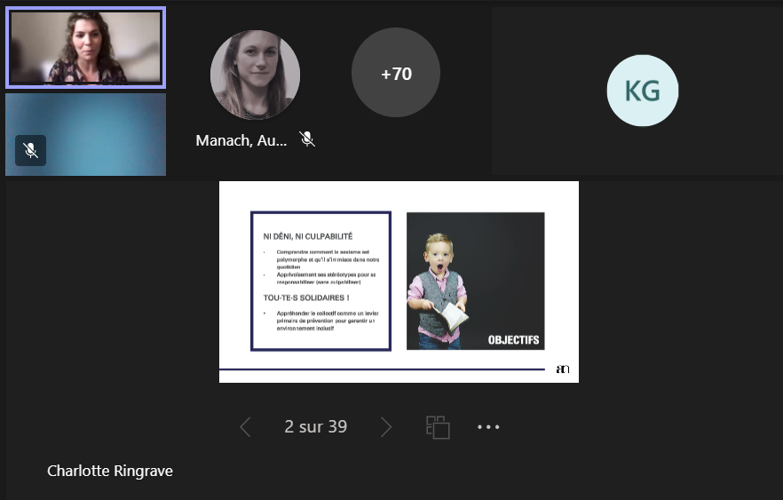 Alter_Egales's tweet photo. Près de 100 collaborateurs du groupe 
@caissedesdepots se sont retrouvés pour participer à l'#AtelierAlterEgales « Tous solidaires face aux agissements sexistes » avec Charlotte Ringrave @AlterNego_ #partage et c'est parti ! 
+ d'infos sur #AlterEgales👇
https://t.co/YazCFXfeLq https://t.co/am45twd62I