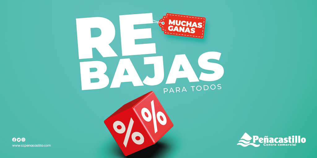 ¿Qué es lo que más nos gusta de el #verano? El calor, la ropa fresquita, el olor a mar y... ¡las ansiadas #rebajas! 🥳 En Peñacastillo las hemos inaugurado oficialmente y estamos deseando que vengas a descubrirlas con nosotros 🤩