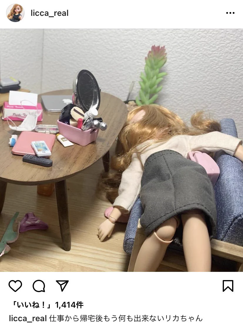 涙なしには見られない？現実を生きるリカちゃんのアカウントwww