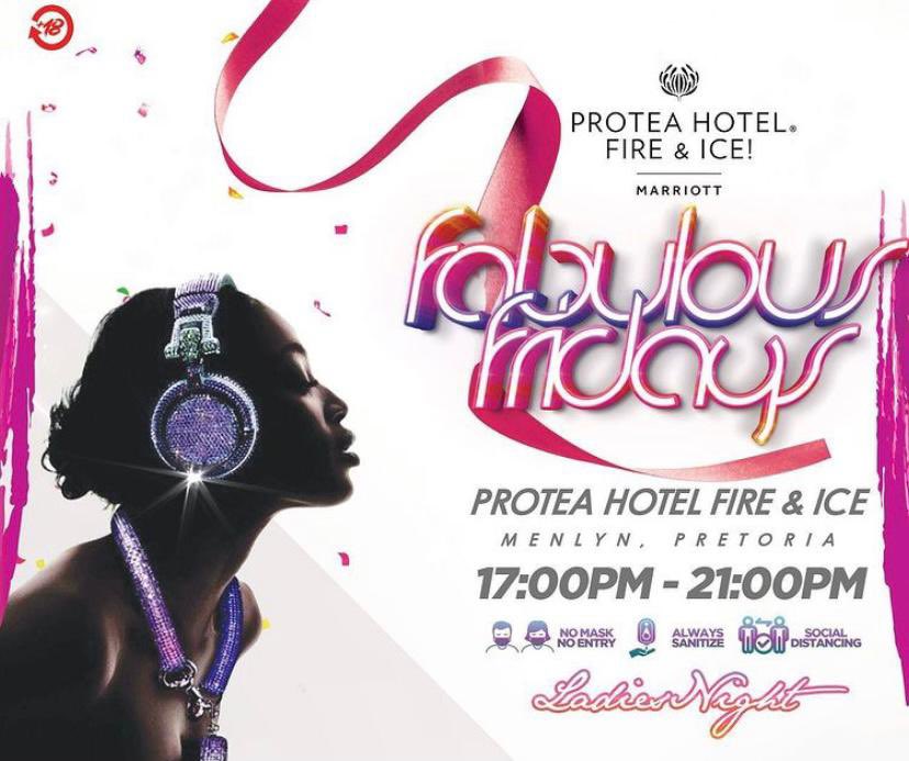 19:00 - 21:00 tonight <a href="/FireandIceME/">PH Fire & Ice! Menlyn</a> #FabulousFridays💃🏽