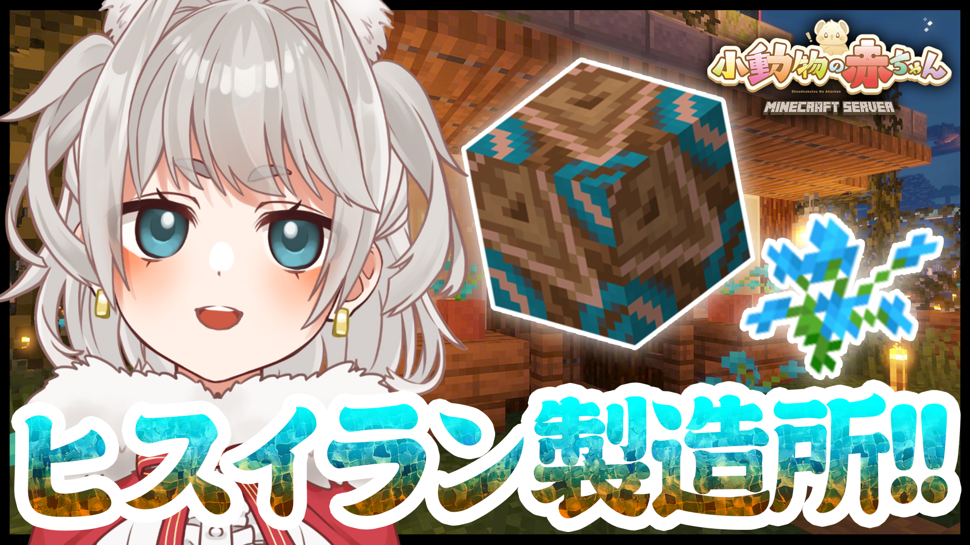 おおきみかんな 動画投稿したのだわ １ 小動物の赤ちゃん鯖 で建築した時の動画 後編 です おまたせ マイクラ ヒスイラン製造所を建築 オシャレな内装 外装づくり編 2 2 T Co Otluedwfbq 大王冠奈 Vtuber