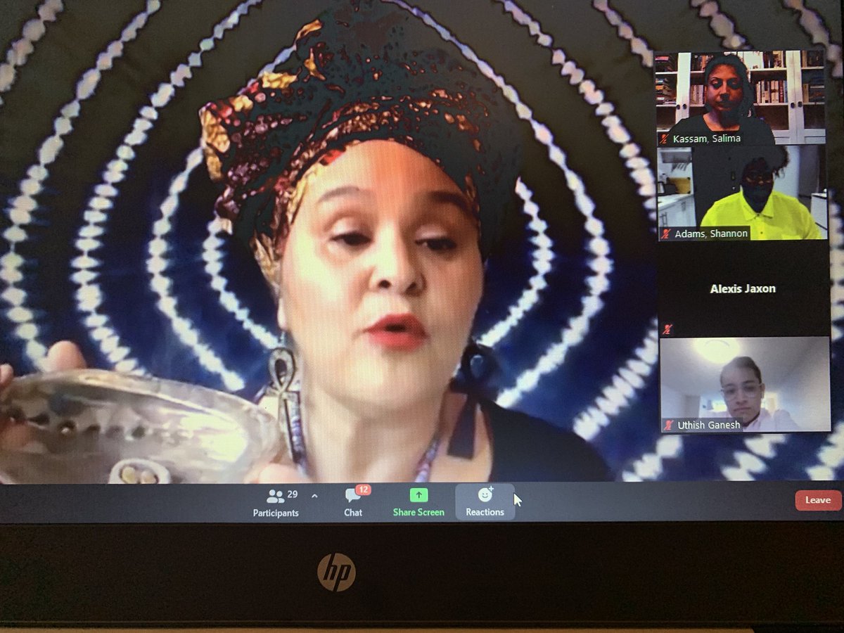 Last night our Gr 8 Sankofa Book Project artists/poets had a virtual launch. Opened w/acknowledging land, spirit &amp; ancestors w/<a href="/mosamcneilly/">mosa mcneilly</a> - project lead. 🙏🏽 <a href="/Shannon75212664/">Shannon Adams</a> for tireless dedication &amp; mentoring. Our Grade 8s r brilliant! Black leaders <a href="/tdsb_cebsa/">Centre of Excellence for Black Student Achievement</a> <a href="/kwamelennon/">Kwame Lennon</a>