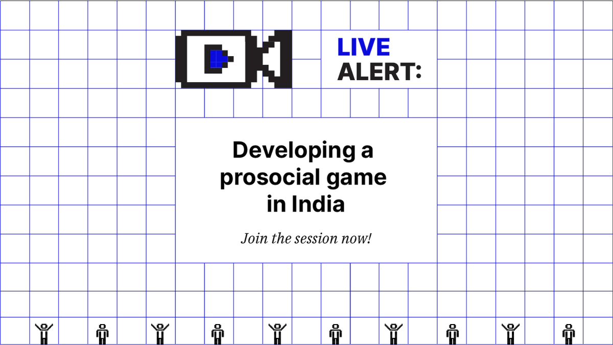 Live now: A film on our process for developing a prosocial game in India – check it out/join us: bit.ly/3qkoTs4  

<a href="/iwilliwont/">rukkini 🐝</a> <a href="/Prarthanapatil/">Prarthana Patil</a> <a href="/bhanuvarma007/">Bhanu</a> <a href="/thechaicomplex/">ishani</a> @researchisace 

#PlayTalkChange #Ni3Conference #Day2 #Ni3India#Ni3Centre #gamedev #EndGBV #India