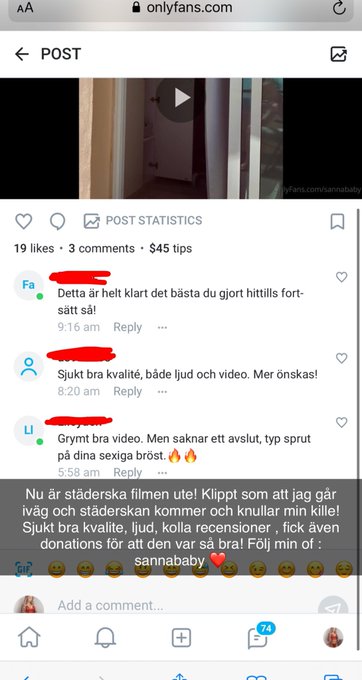 Finns p&aring; OF NU! Sannababy https://t.co/ryu39SowF2<a href="/tag/porn"class="tags"><span>#porn</span></a><a href="/tag/onlyfans"class="tags"><span>#onlyfans</span></a><a href="/tag/hismith"class="tags"><span>#hismith</span></a>