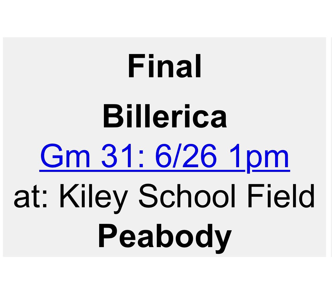Softball advances to the D1 North Finals vs Peabody!
Saturday 1pm at Peabody!
#workingforit