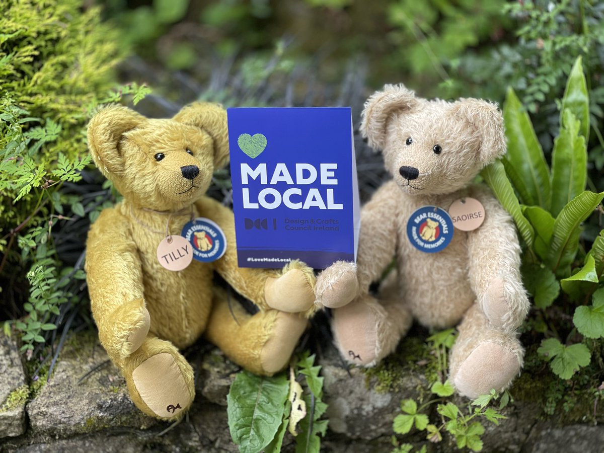 We are part of Made Local again by the Design & Crafts Council Ireland ♥️ Please support when you are looking for that extra special gift. 🤗
#madelocal @DCCIreland #irishmade #buyirish #ireland #irelandtravel #irishgift #teddybear #buylocal #shoplocal #cavan #uniquegift #teddy