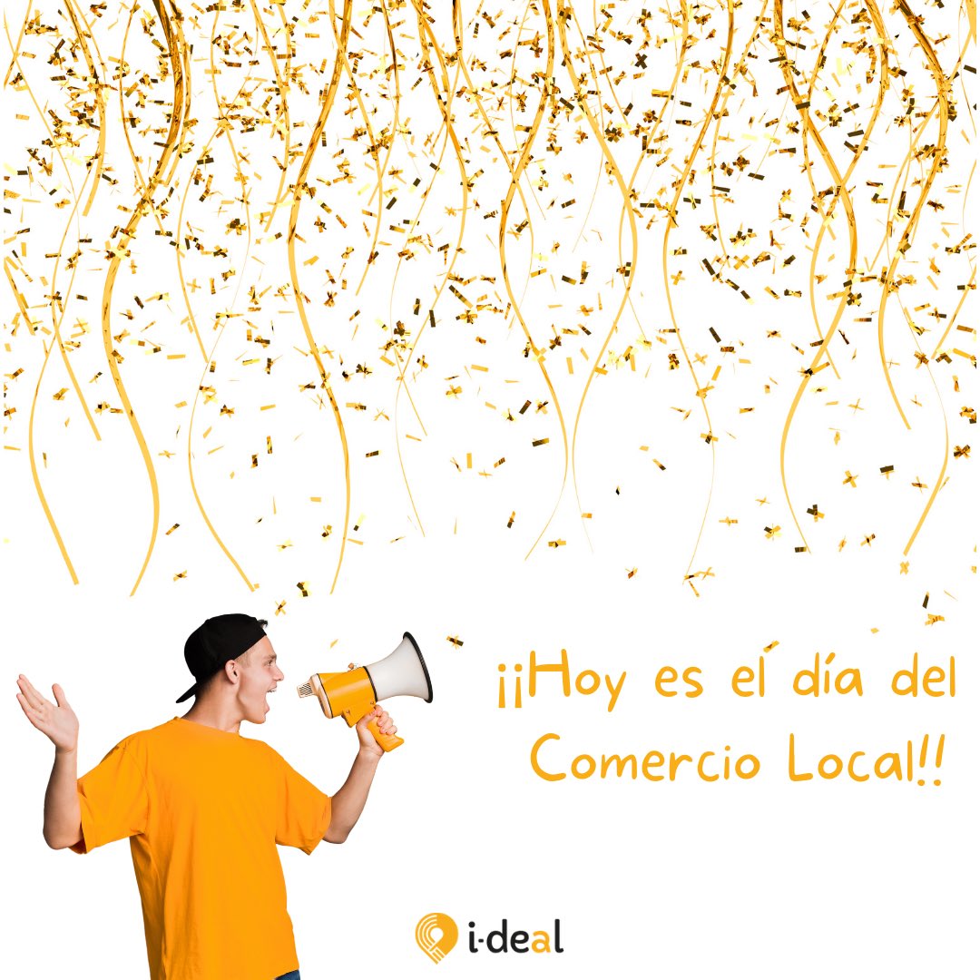 Aunque todos los días hay que consumir de forma sostenible y favorecer a nuestros negocios locales.. Hoy se celebra el #diadelcomerciolocal y queremos felicitar a todos los que lo hacen posible! GRACIAS! 🥰