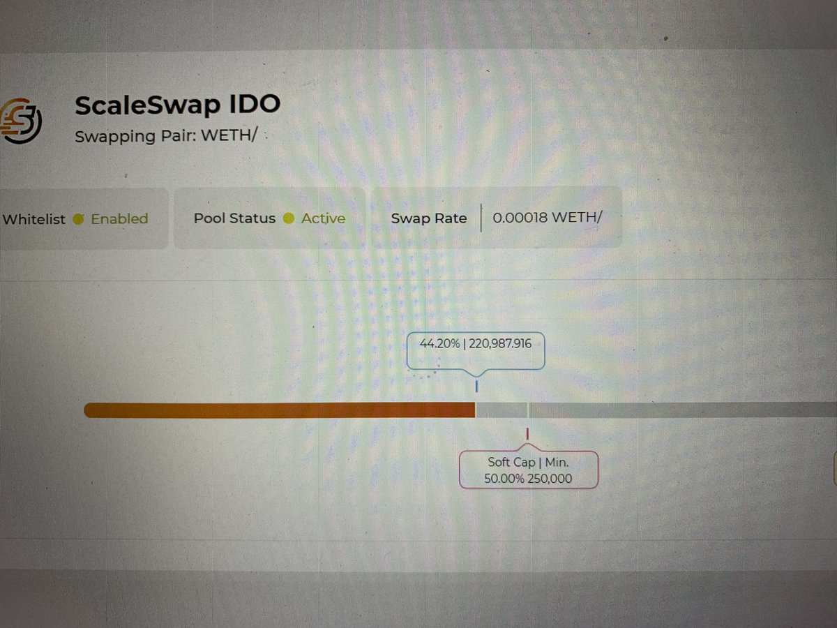 Mohy93460478's tweet photo. @Scaleswapio There is no invest button even and allocation is gone, epic failure from a mediocre team that cant handle 5000 whitlisted applicants.  Big disappointment https://t.co/RfxVTxg44u