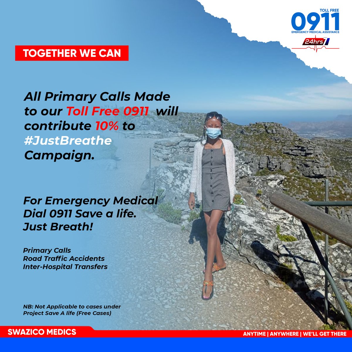 Lets join hands and make this possible for Dlamini Tengetile Nompilo for Medical emergencies Dial 0911 toll free.  
10% of every Primary Calls goes to #justbreathe. 
<a href="/mizzkwanda/">Nokwanda Nokwanda</a>
